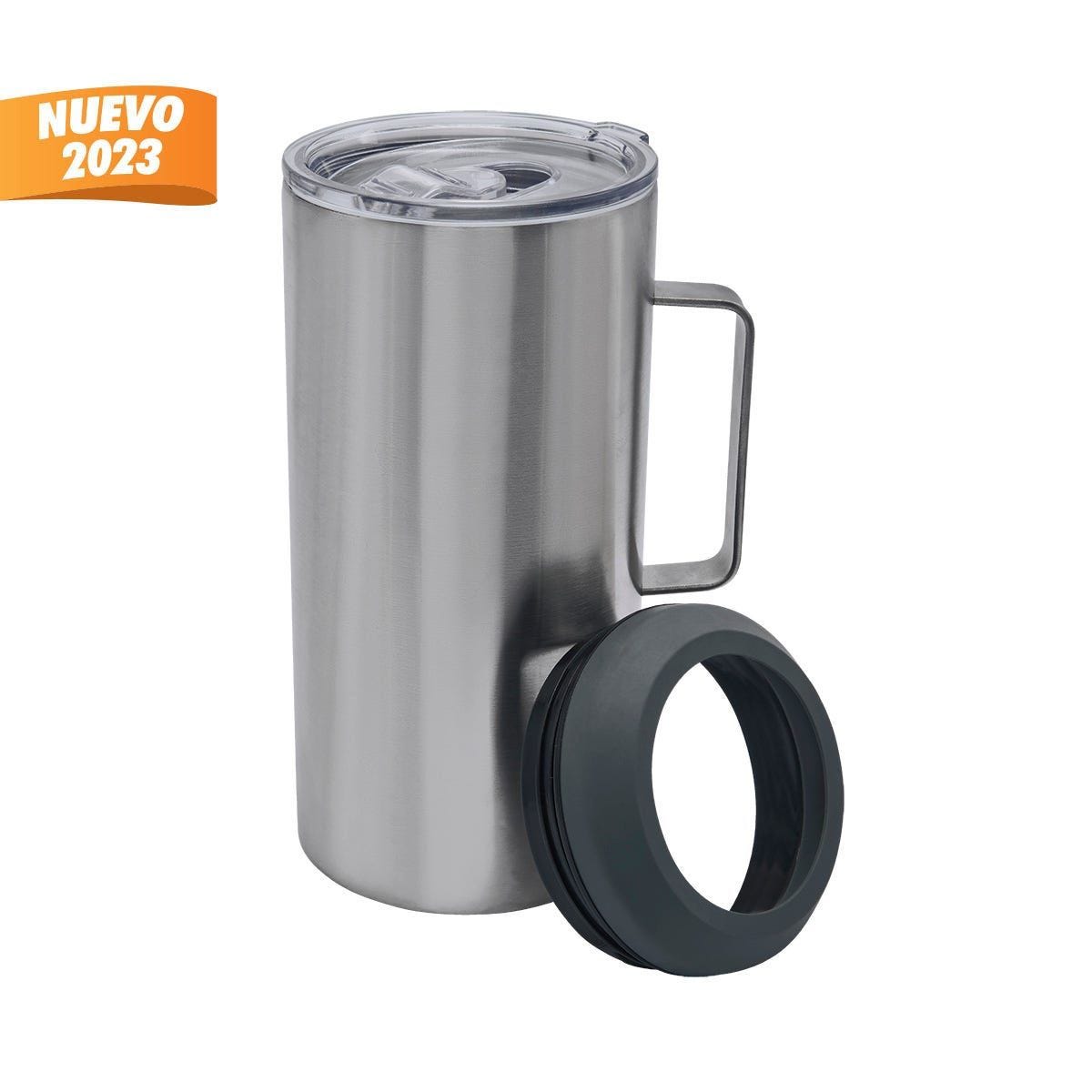 Termo tipo taza ONEGA de doble pared para sublimar 450 ml promocionales, TMPS 56